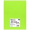 PA Paper Accents Smooth Cardstock 8.5" x 11" Electric Green, 65lb colored cardstock paper for card making, scrapbooking, printing, quilling and crafts, 25 piece pack